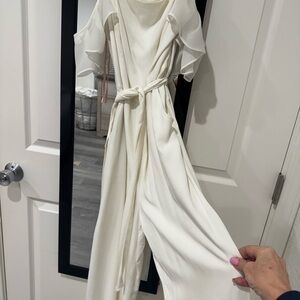 Avec Les Filles Ivory Jumpsuit